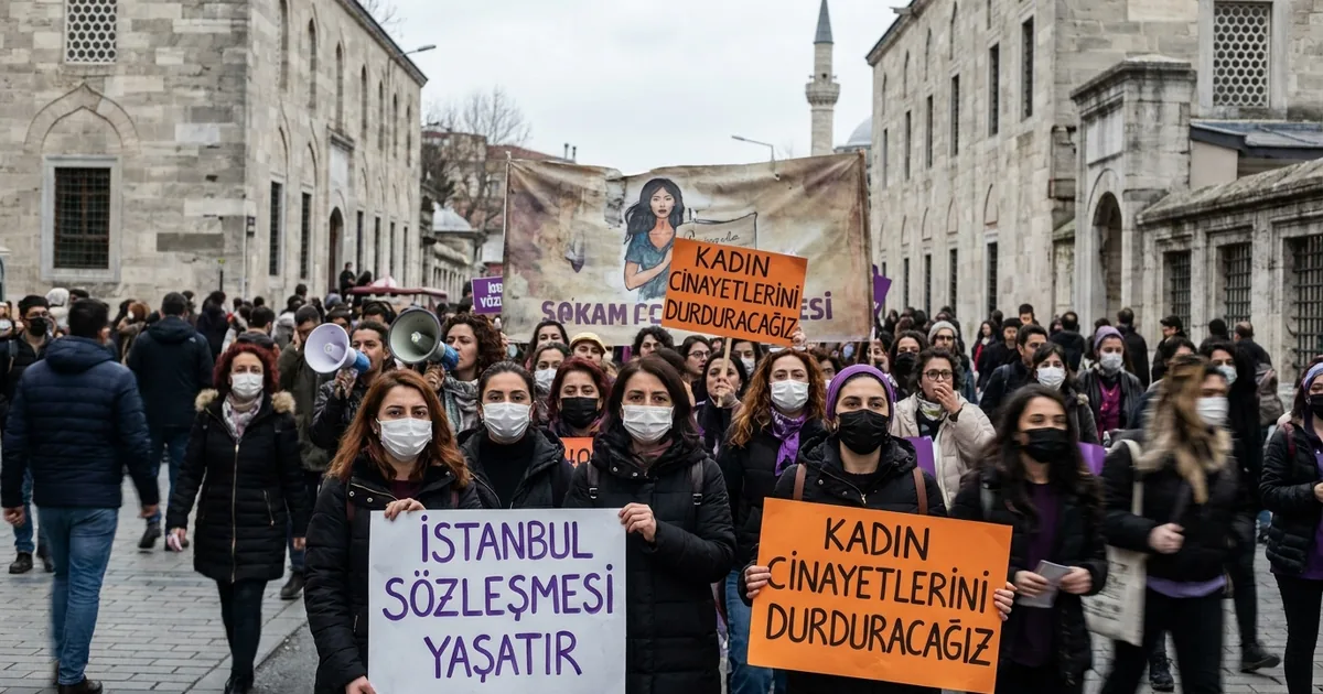 Kadın örgütlerinden İstanbul Sözleşmesi’ne dönüş çağrısı - Son Bir Dakika