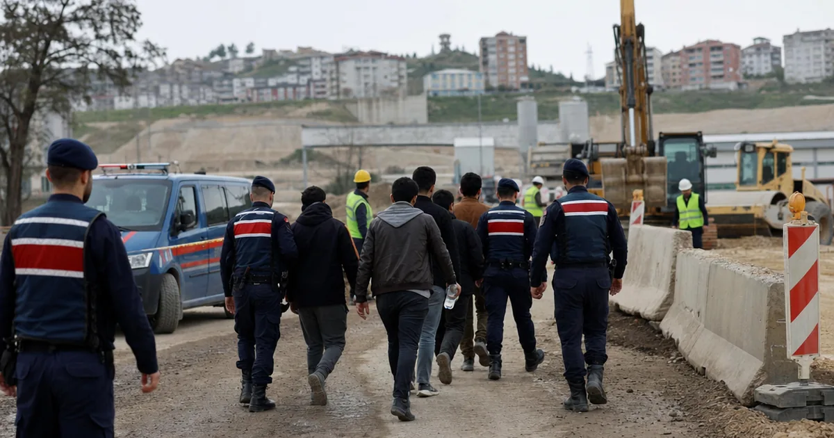 İnegöl'de Jandarma Operasyonu: 7 Kaçak Göçmen Yakalandı