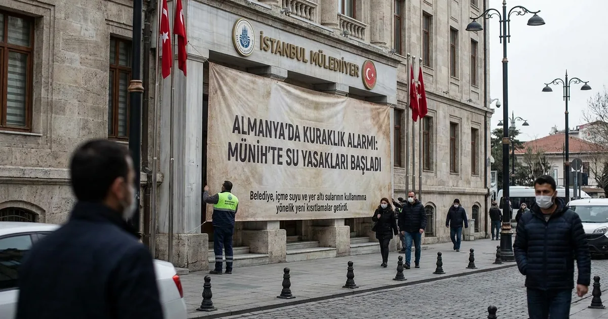 Almanya'da kuraklık alarmı: Münih'te su yasakları başladı - Son Bir Dakika