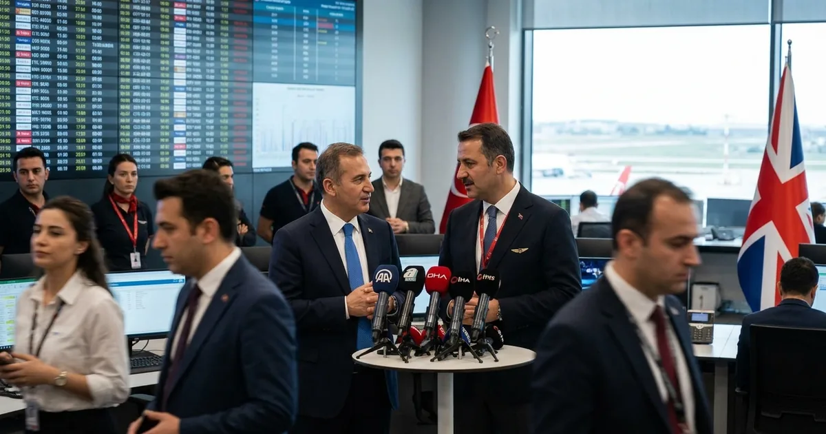 THY, İngiliz Bakan Bryant'ı İstanbul Havalimanı'nda Ağırladı