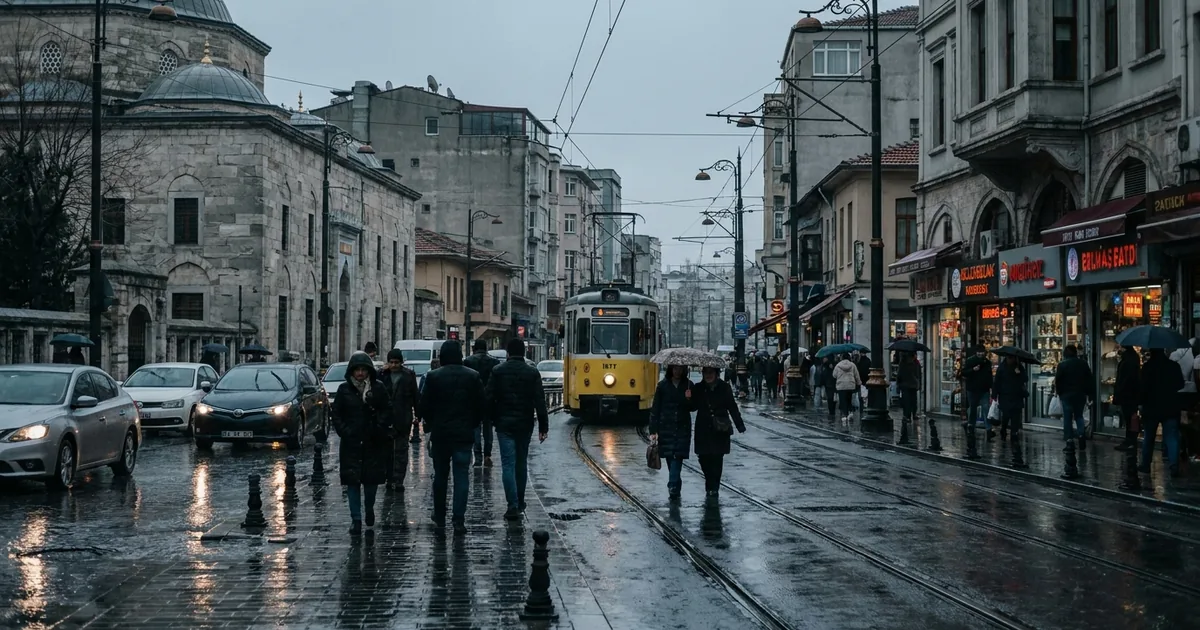 Meteoroloji açıkladı: İstanbul bugün çok serin ve yağmurlu - Son Bir Dakika