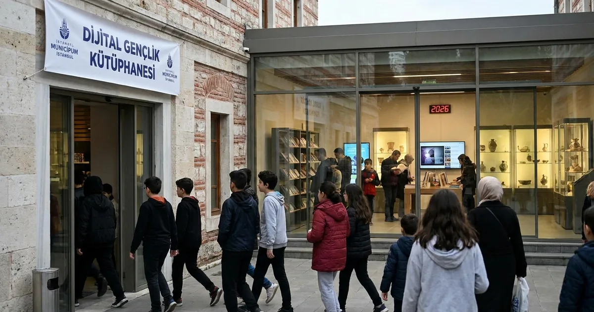 Dijital Gençlik Kütüphanesi'nde ziyaretçi sayısı 20 bini geçti - Son Bir Dakika