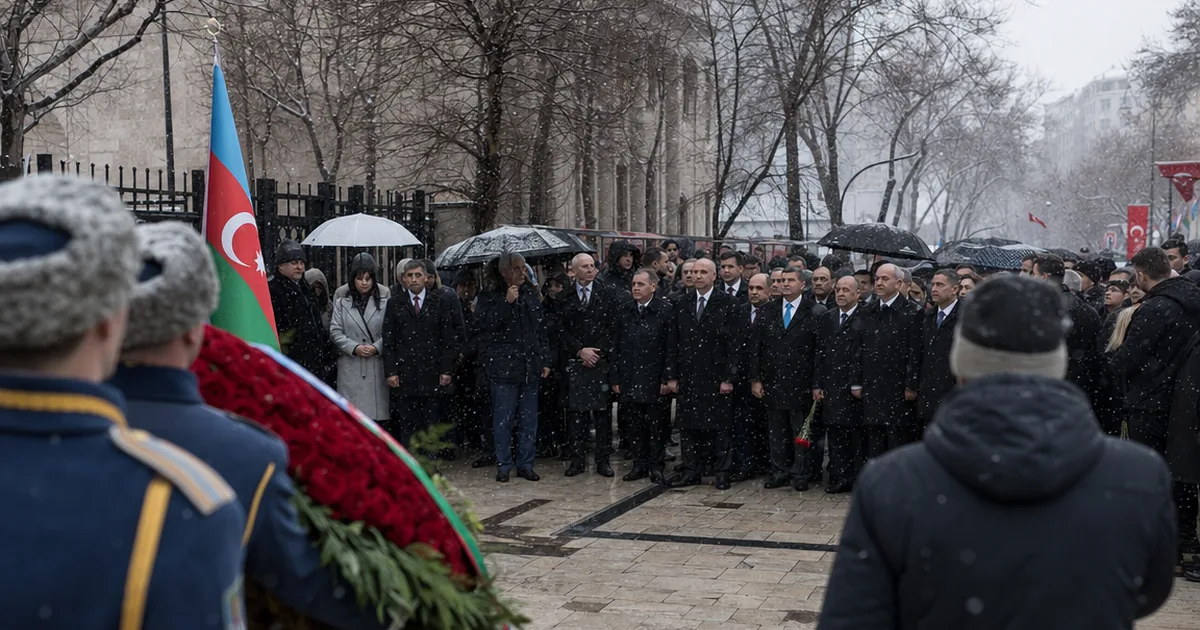 Azerbaycan Bağımsızlık Günü Ankara'da Kutlandı