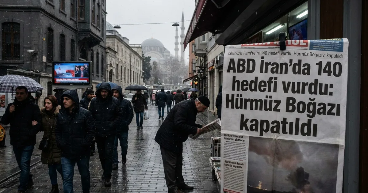 ABD İran'da 140 hedefi vurdu: Hürmüz Boğazı kapatıldı - Son Bir Dakika