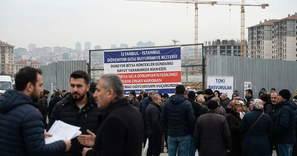 İstanbul'da 20 Bin TOKİ Konutu İçin Başvurular Başlıyor - Son Bir Dakika