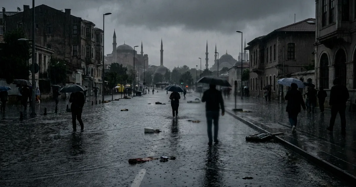 İstanbul akşam saatlerinde sel riskine karşı uyarılmalı - Son Bir Dakika