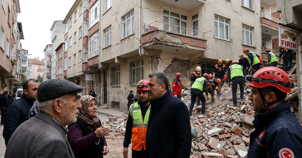Trabzon Çarşıbaşı'nda 4 şiddetinde deprem meydana geldi