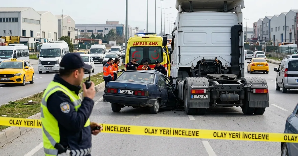 Adana'da Trafik Kazası: 51 AAJ 290 Plakalı Araçta 2 Kişi Öldü - Son Bir Dakika