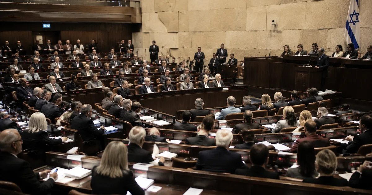 Meclis Fesih Tasarısı İsrail'i Erken Seçime Götürebilir