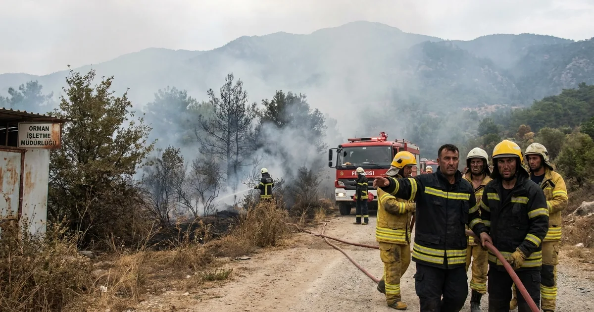 Türkiye'de 218 yangına müdahale edildi: 65 yapı hasar gördü