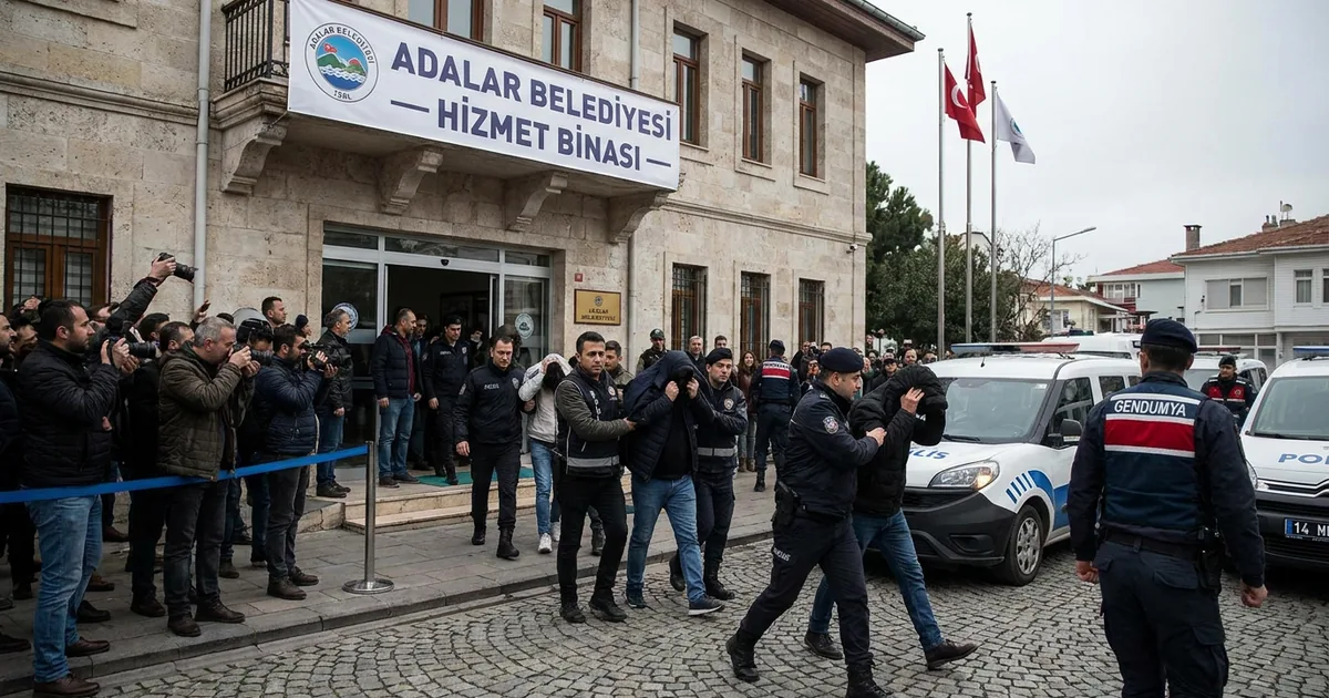 Adalar Belediyesi’ne rüşvet operasyonu