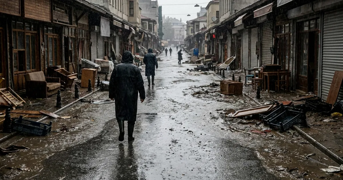 84 yılın en şiddetli yağışı sonrası esnafa acil nakdi destek - Son Bir Dakika