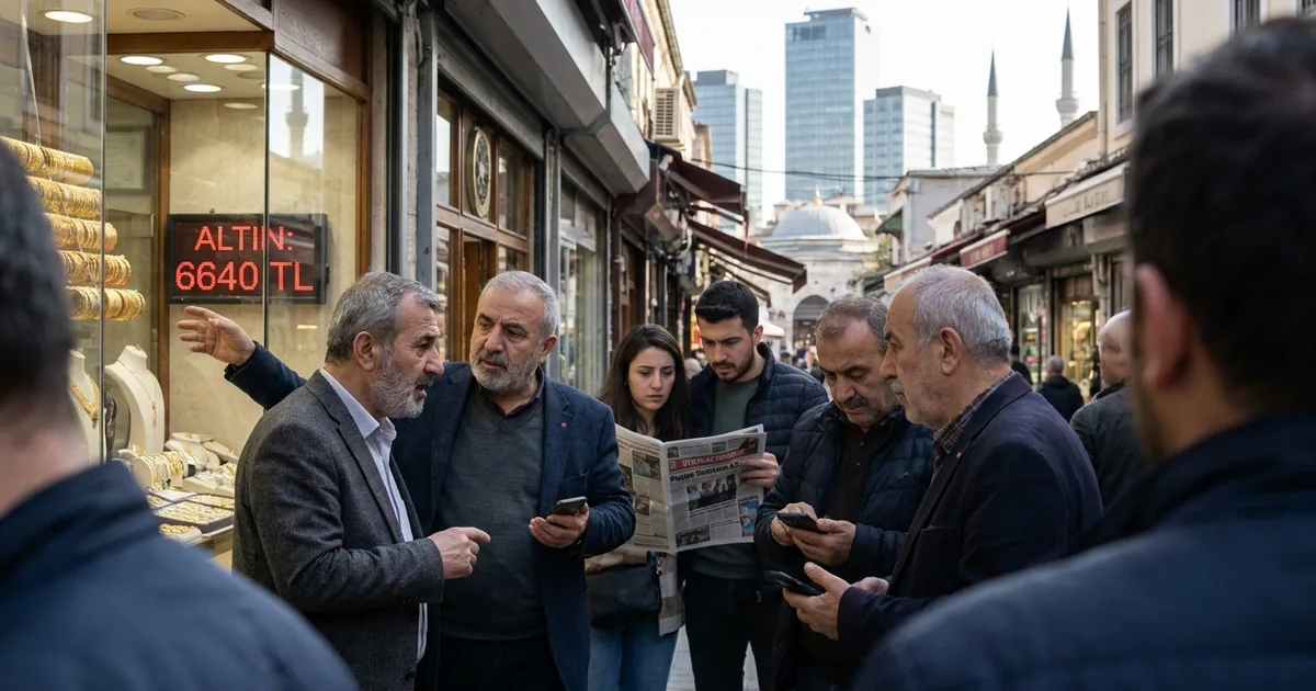Gram altında 200 liralık düşüş: Yatırımcı panik halinde