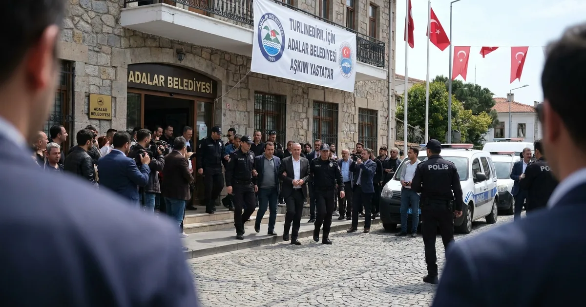 CHP’li Adalar Belediyesi’ne yolsuzluk baskını: 41 kişi gözaltında