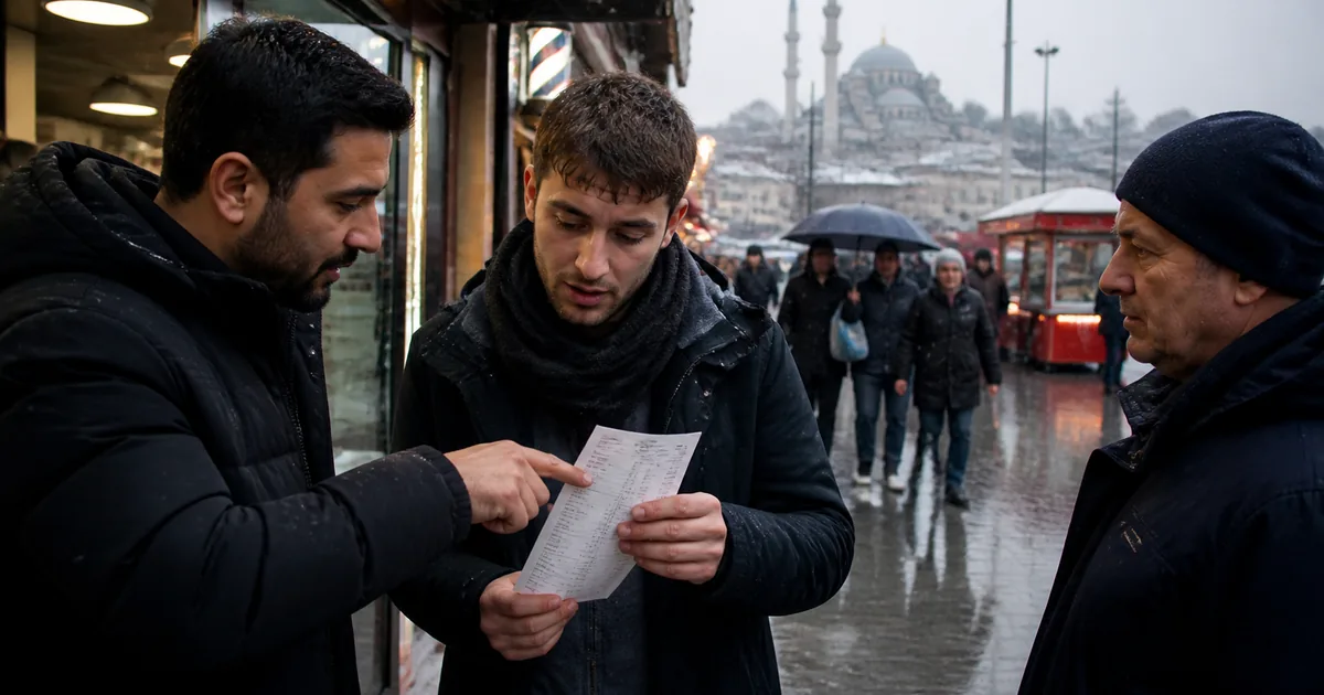 İstanbul Berberinden Turiste Şok Fatura: 400 TL Yerine 7.100 TL!