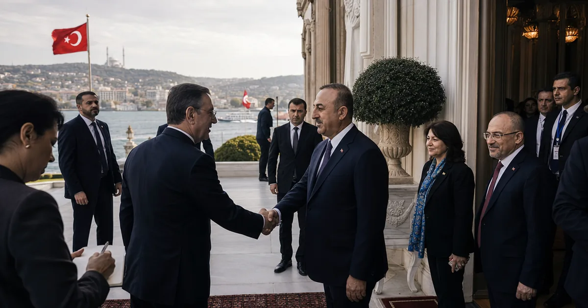 İstanbul'da diplomatik zirve: Fidan'dan önemli temaslar - Son Bir Dakika