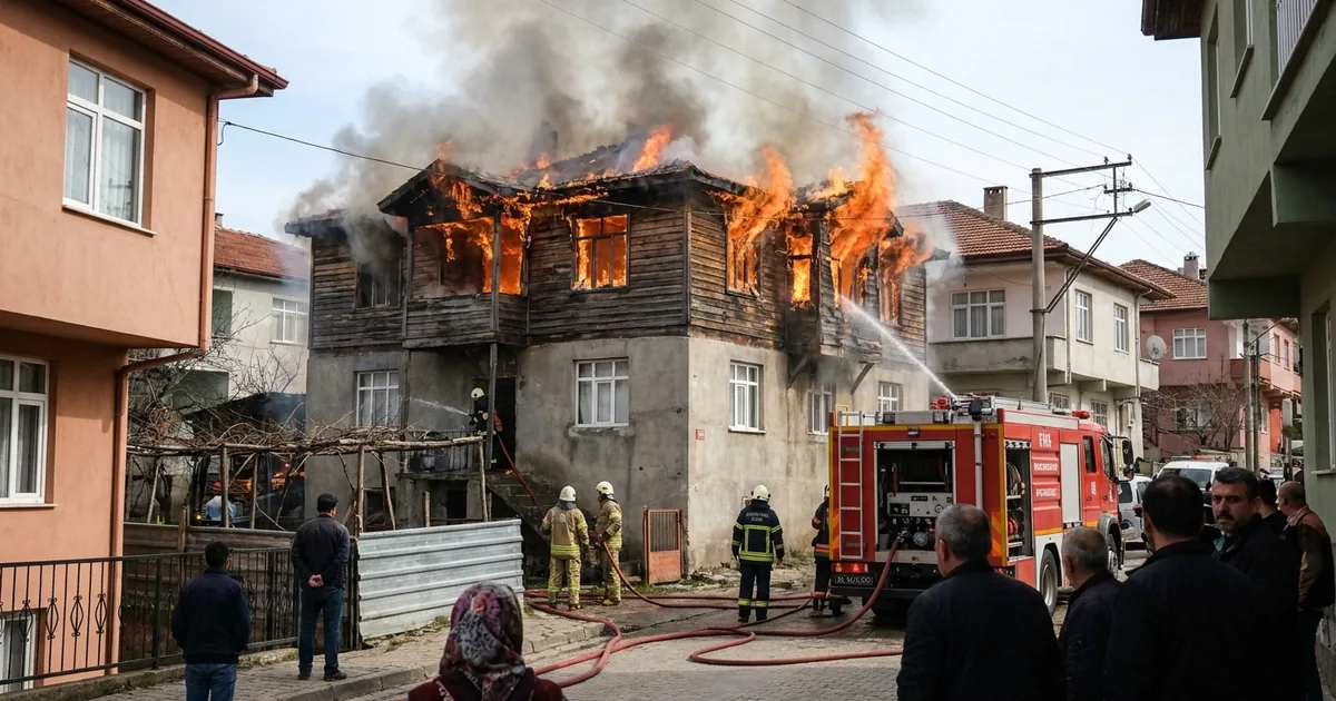 Kastamonu’da engelli vatandaşın evi yangında küle döndü - Son Bir Dakika