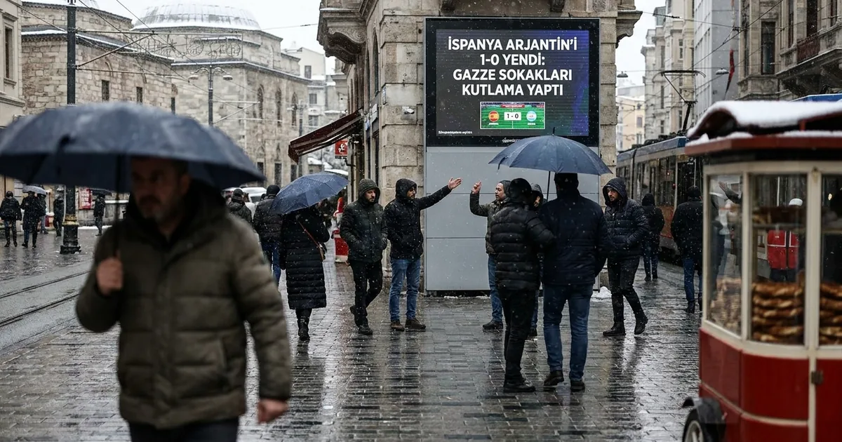 İspanya Arjantin'i 1-0 yendi: Gazze sokakları kutlama yaptı - Son Bir Dakika