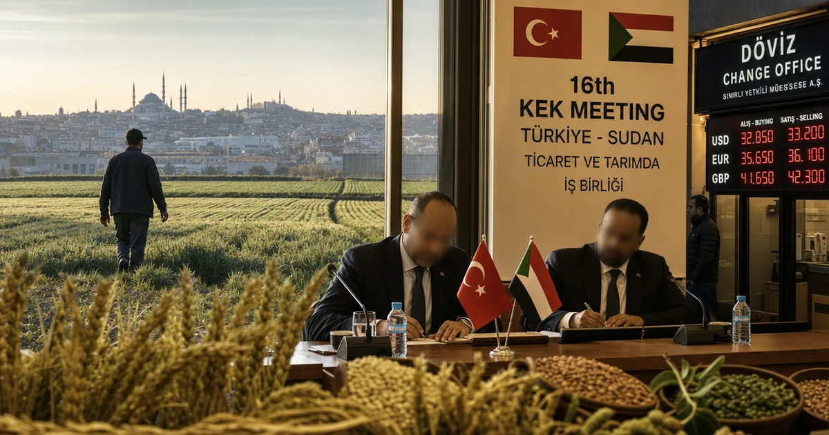 Türkiye ve Sudan'dan ticaret hedefi: 2 Milyar Dolar - Son Bir Dakika