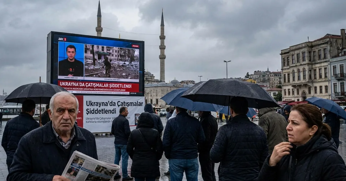 Ukrayna'da Çatışmalar Şiddetlendi