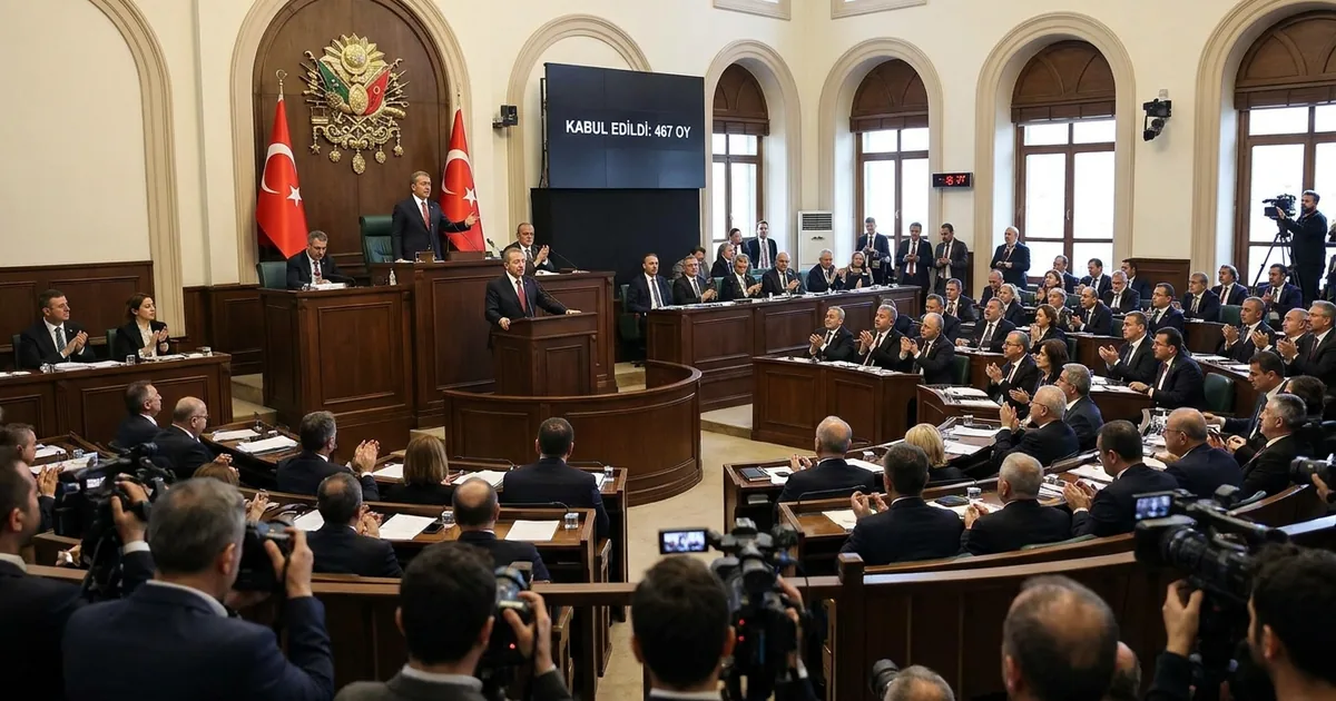 Meclis'te 467 oy çıktı: Milli dayanışma yasası kabul edildi