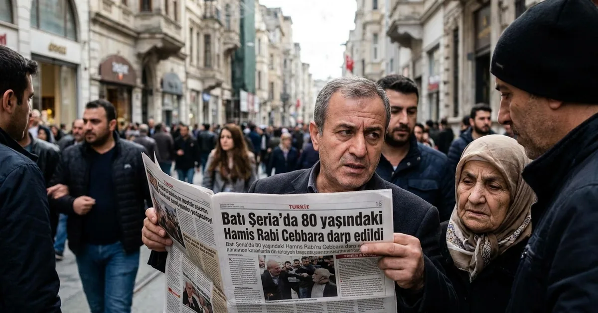 Batı Şeria'da 80 yaşındaki Hamis Rabi Cebbara darp edildi