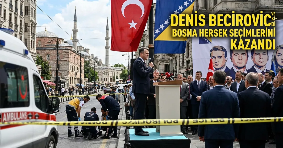 Denis Becirovic ve ekibi Bosna Herzek seçimlerini kazandı - Son Bir Dakika