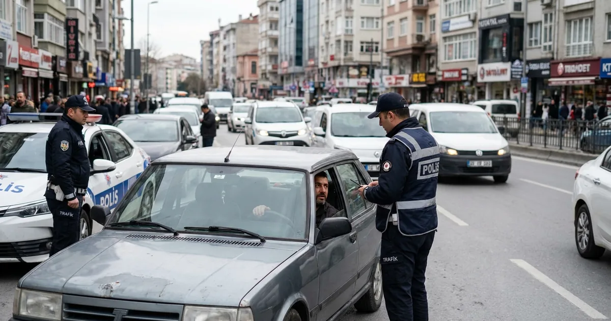 2.05 promil alkollü sürücüye 432 bin TL ceza kesildi