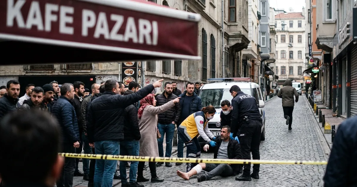 Bursa’da kafe önünde silahlı kavga: 1 yaralı, şüpheli kaçtı