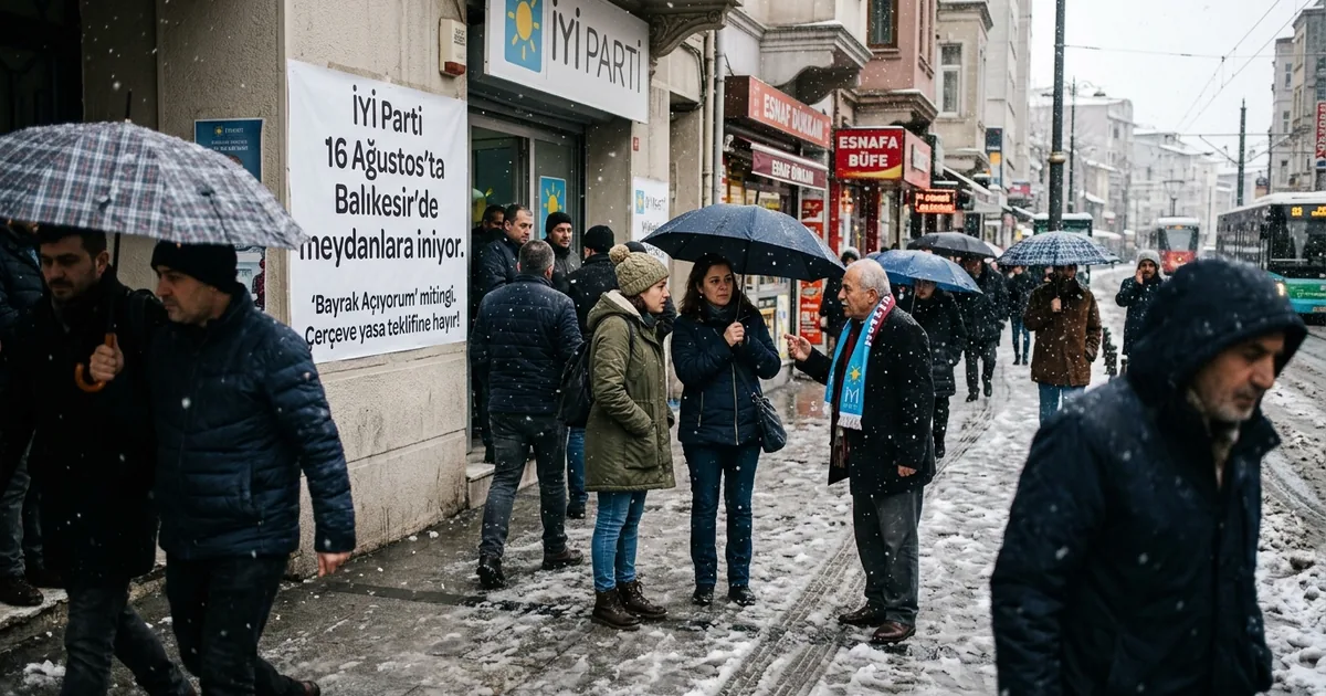 İYİ Parti 16 Ağustos'ta Balıkesir'de meydanlara iniyor