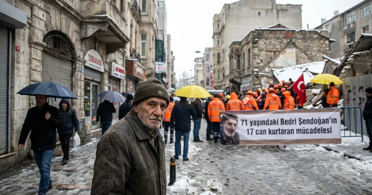 71 yaşındaki Bedri Şendoğan'ın 17 can kurtaran mücadelesi - Son Bir Dakika