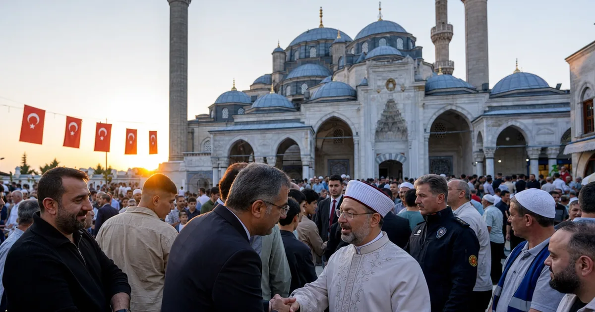 İstanbul'da Kurban Bayramı coşkusu: Camiler doldu taştı - Son Bir Dakika