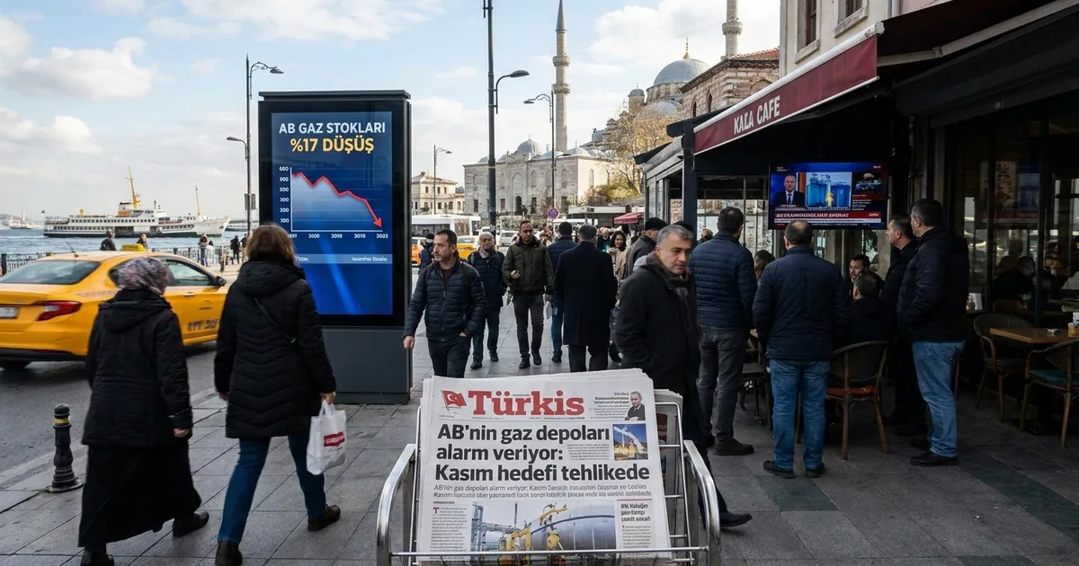 AB’nin gaz depoları alarm veriyor: Kasım hedefi tehlikede
