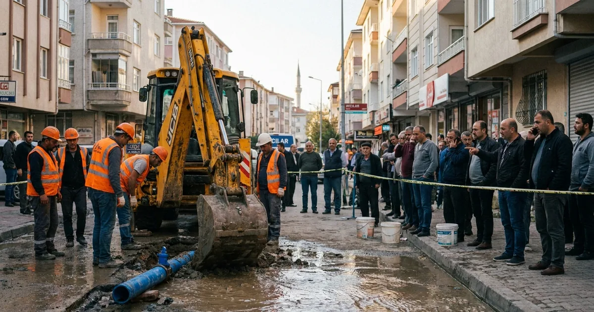 Avcılar'da su kesintisi: 4 mahalle 6 saat susuz kalacak - Son Bir Dakika
