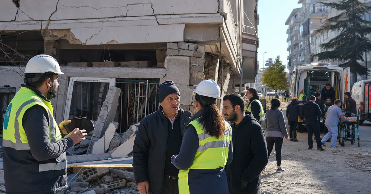 Malatya'da deprem sonrası hasar tespit: 18 ekip sahada çalışıyor