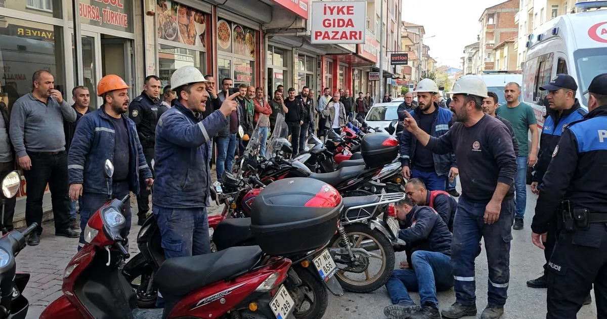 İnegöl'de Gergin Anlar: Motokurye Kavgası Sonucu 5 Yaralı - Son Bir Dakika
