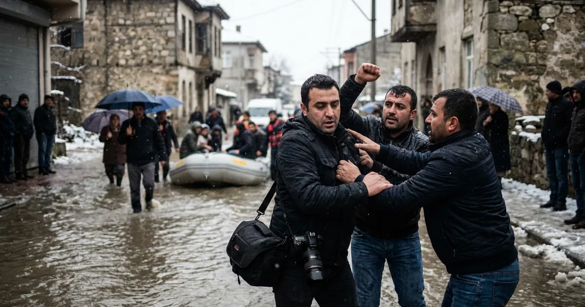 Karamürsel'de muhabir Tayyar Öztoprak saldırıya uğradı - Son Bir Dakika