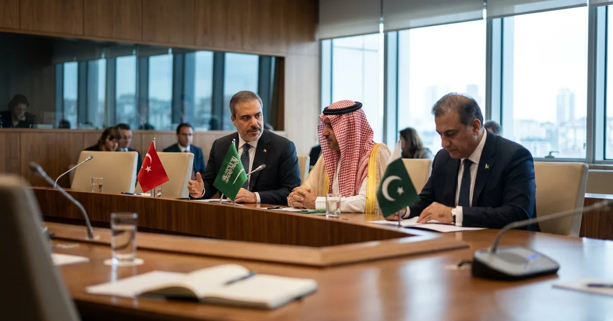 Fidan Suudi Arabistan ve Pakistan temsilcileriyle görüştü - Son Bir Dakika
