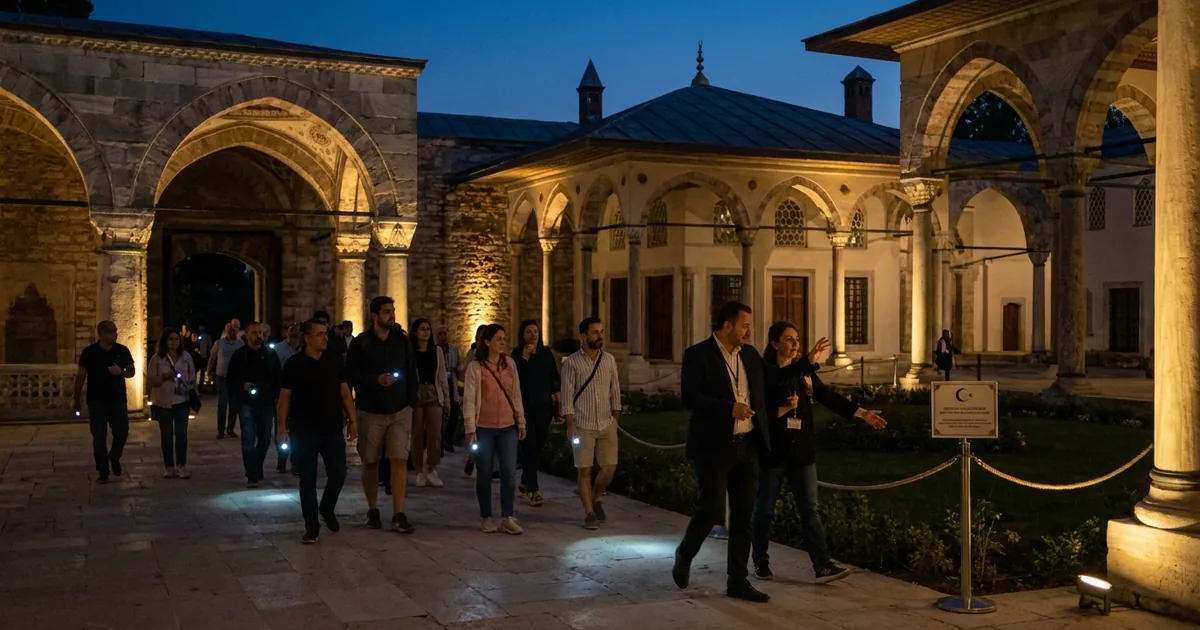 Topkapı Sarayı'nda gece ziyareti rotası genişletildi