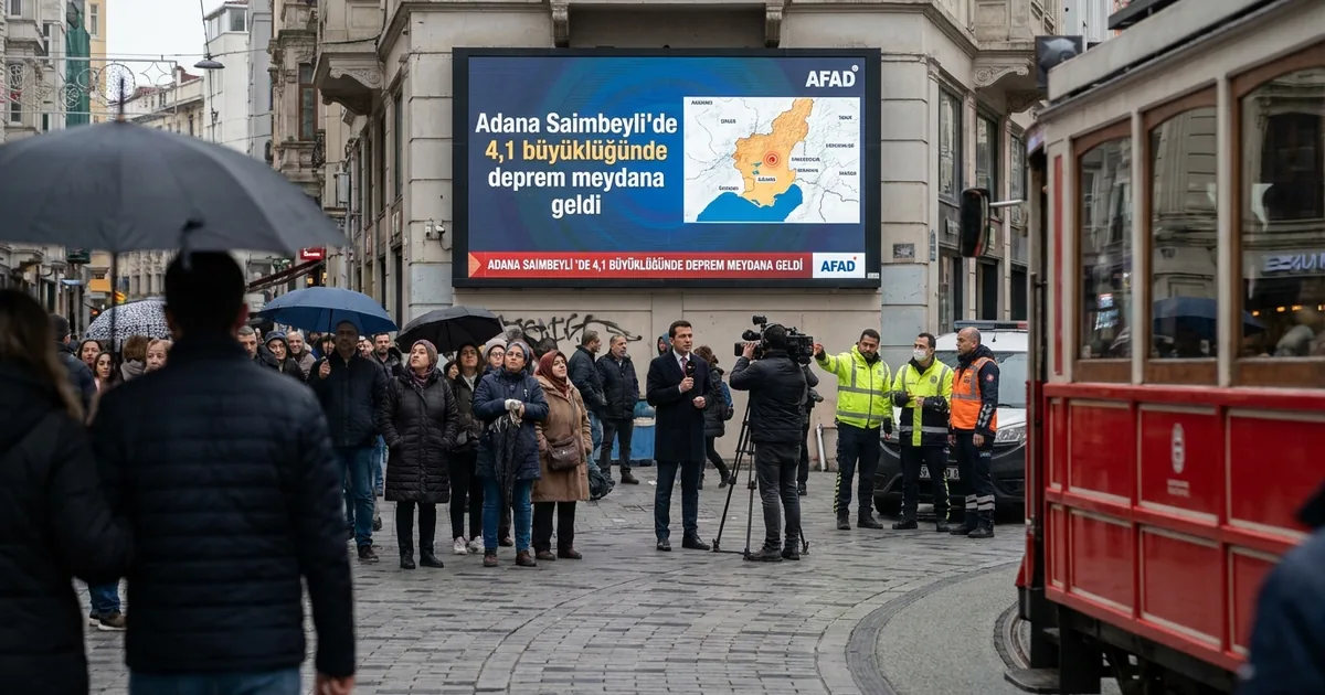 Adana Saimbeyli'de 4,1 büyüklüğünde deprem meydana geldi - Son Bir Dakika