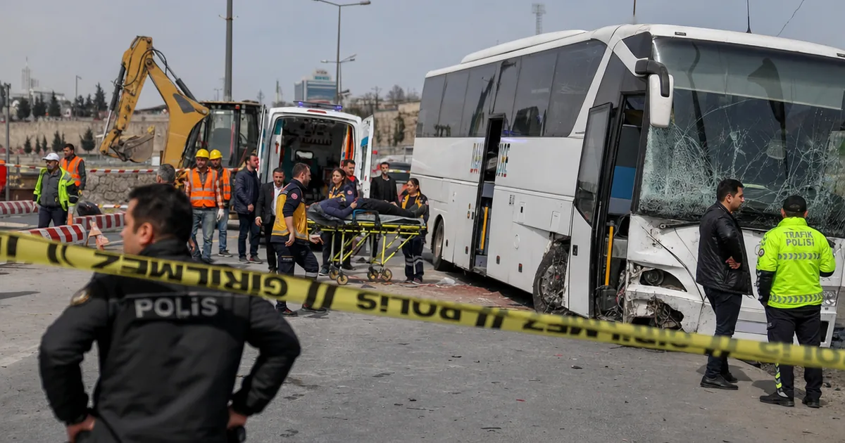 Aksaray'da Kaza: İstanbul Çıkışlı Tur Otobüsünde 14 Yaralı!
