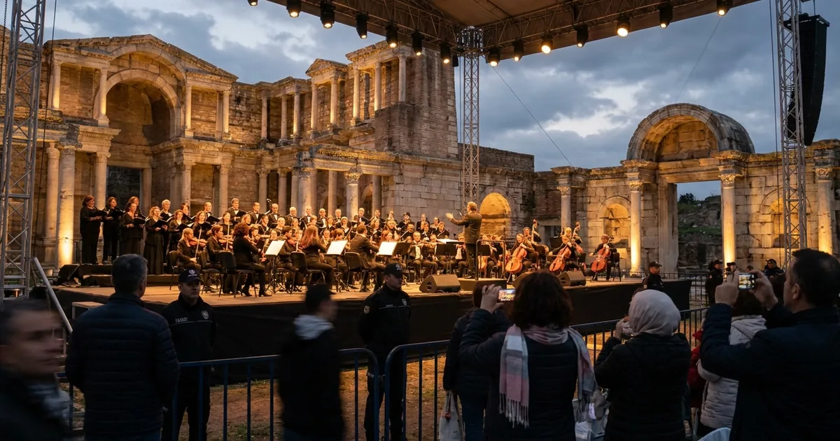 UNESCO Mirası Sardes, Sanatla Buluştu: Muhteşem Konser - Son Bir Dakika