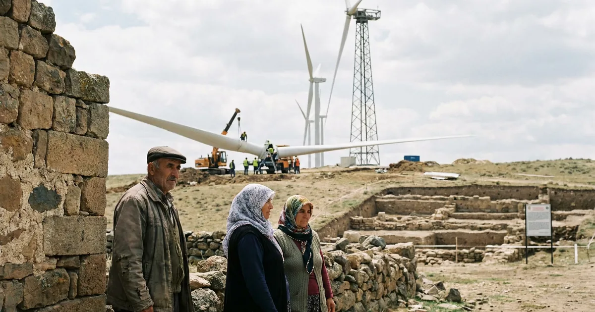 Bakanlık onayladı: Türbinler arkeolojik sitlere çok yakın
