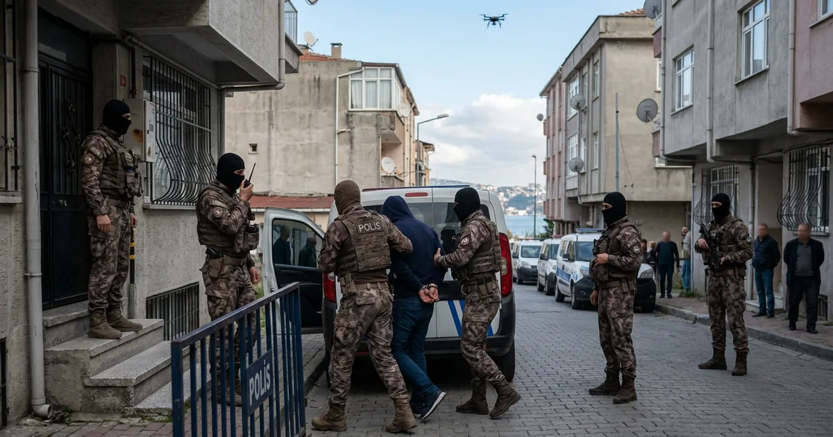 Kayseri'de cinayet zanlılarına İHA destekli operasyon