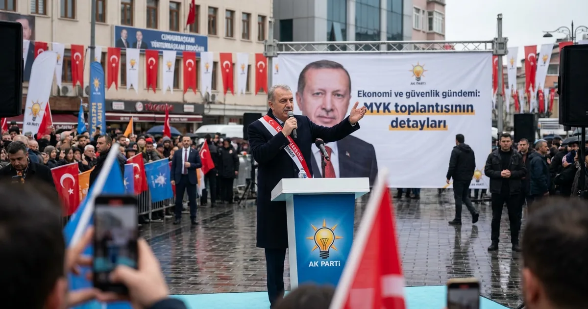 Ekonomi ve güvenlik gündemi: MYK toplantısının detayları