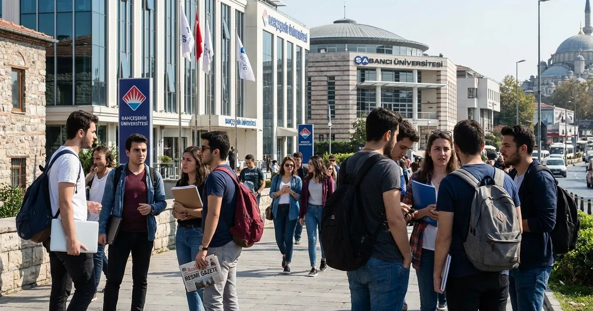 Bahçeşehir ve Sabancı Üniversitesi yönetmelikleri Resmi Gazete'de