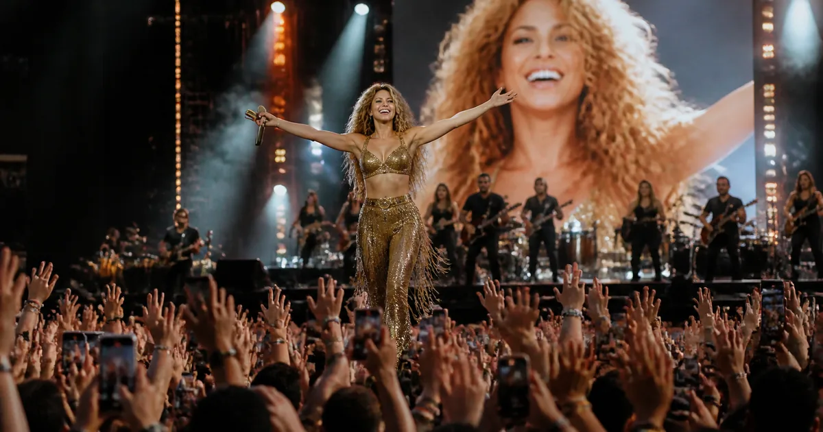 Shakira'dan Copacabana'da 2 Milyon Kişilik Konser