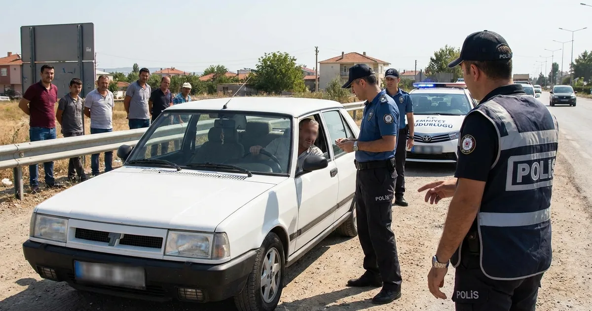 Edirne’de ehliyetsiz ve ruhsız tabancalı sürücüye 240 bin TL ceza