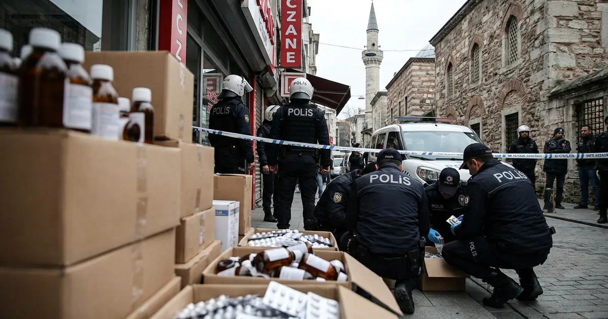 Kaçak tıbbi ilaç operasyonunda 98 bin adet ilaç bulundu