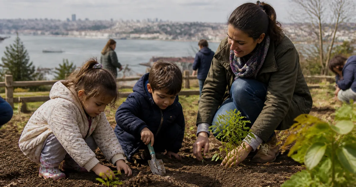 Uzmanlardan İstanbul Ailelerine Uyarı: Çocukları Toprakla Buluşturun!
